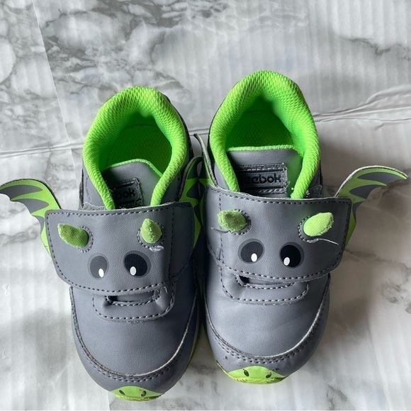 Reebok Kids' Royal Cljog 2 Kc Sneaker Size 6 Toddler Unisex Dragon - Picture 12 of 14